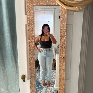 Abercrombie & Fitch High Rise Light Blue Jeans